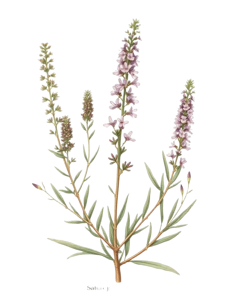 Savory botanical illustration
